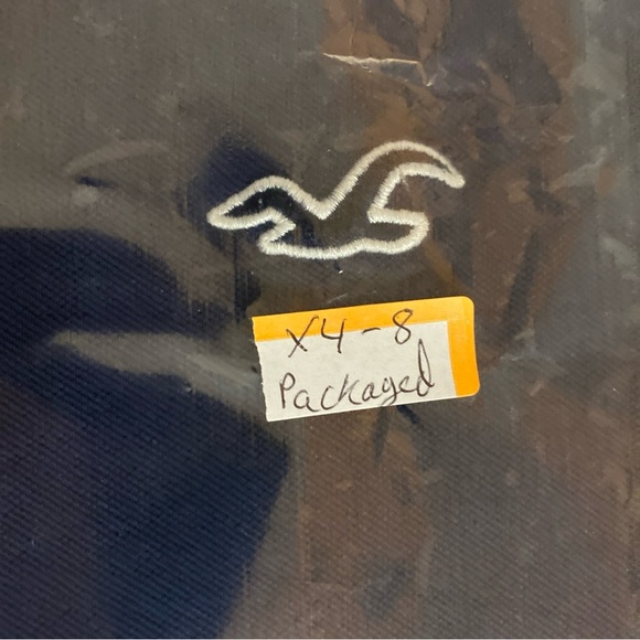 Hollister Mens XS Polo Advanced Stretch Preppy Golf Outdoors Navy Casual Sports - Picture 12 of 12